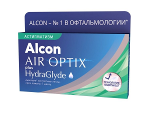 AIR Optix HYDRAGLYDE for Astigmatism (3 линзы)